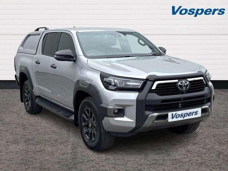 Silver Used 2022 Toyota HiLux Pickup | £33,540 (Fair price) - Image 1/3