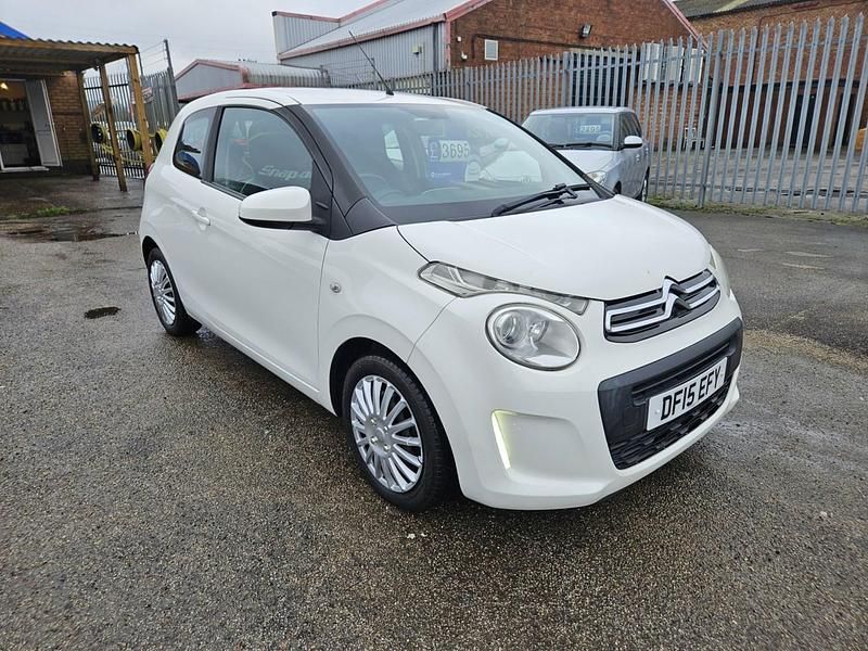 Usado Citroën C1 Feel 68 HP (50 kW) 2015 Branco Citadino