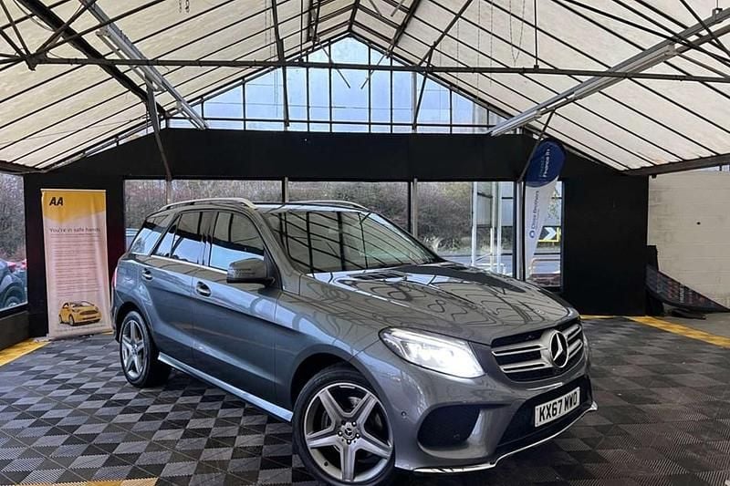 Grey Used 2017 Mercedes GLE250 AMG line SUV | £19,195 (Fair price) - Image 1/1