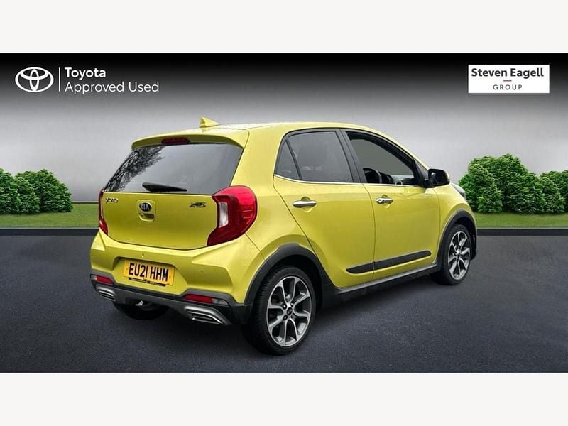 Used Kia Picanto X-Line 2021 Green Hatchback