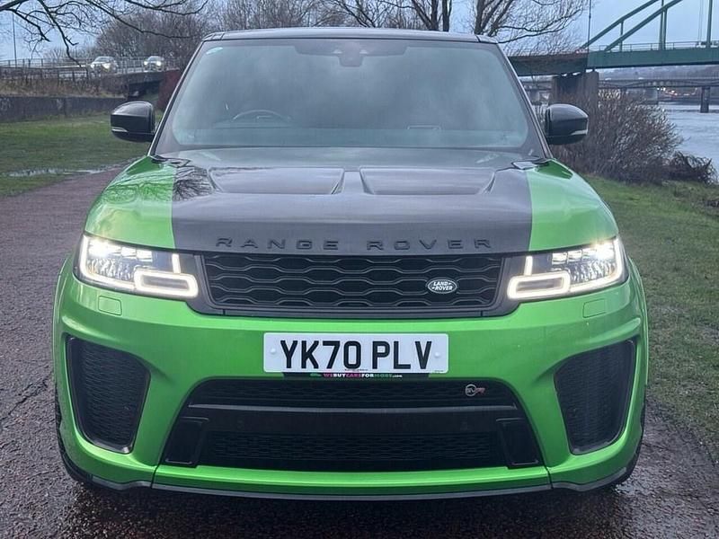 Used Land Rover Range Rover Sport SVR 575 HP (422 kW) 2020 Green SUV