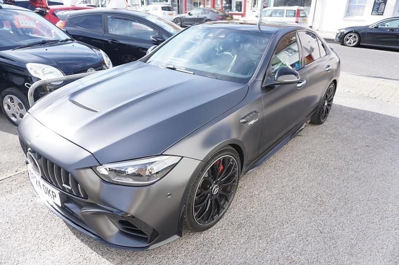 Used Mercedes C63 AMG Premium Plus 2024 Grey Sedan