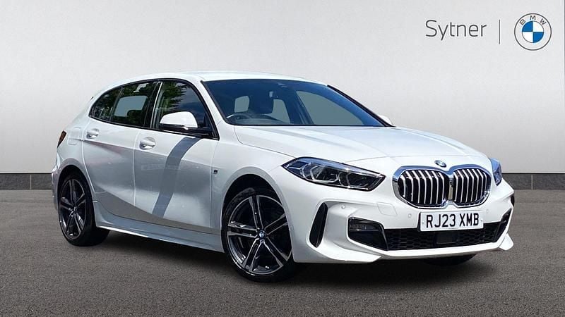 White Used 2023 BMW 118 M Sport Hatchback | £21,500 (Good price) - Image 1/4