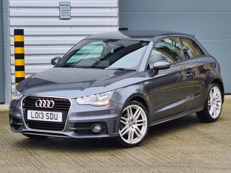 Grey Used 2013 Audi A1 S-Line Hatchback | £6,995 (Good price) - Image 1/4