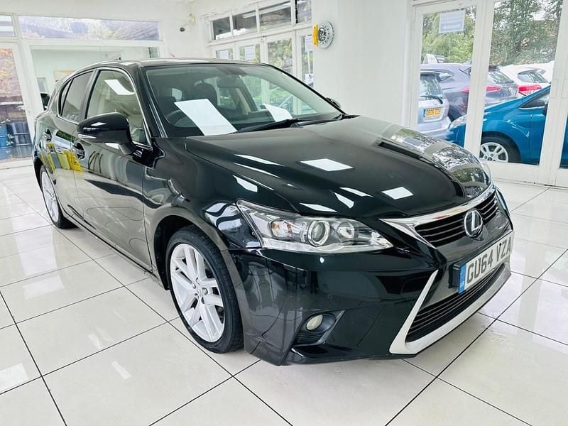 Black Used 2014 Lexus CT200h Hatchback | £9,300 (Fair price) - Image 1/4