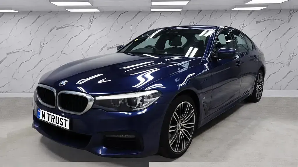 Used BMW 530e M Sport 2019 Blue Sedan