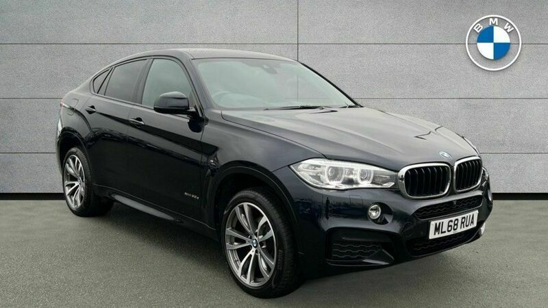 Black Used 2018 BMW X6 M Sport SUV | £23,390 (Good price) - Image 1/4