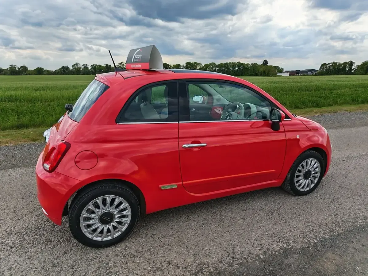 Used Fiat 500 Lounge 2016 Pink Hatchback