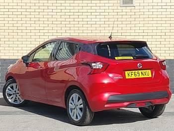 Used Nissan Micra Acenta 100 HP (73 kW) 2020 Red Hatchback