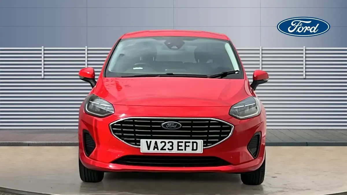 Used Ford Fiesta Titanium 100 HP (73 kW) 2023 Red Hatchback