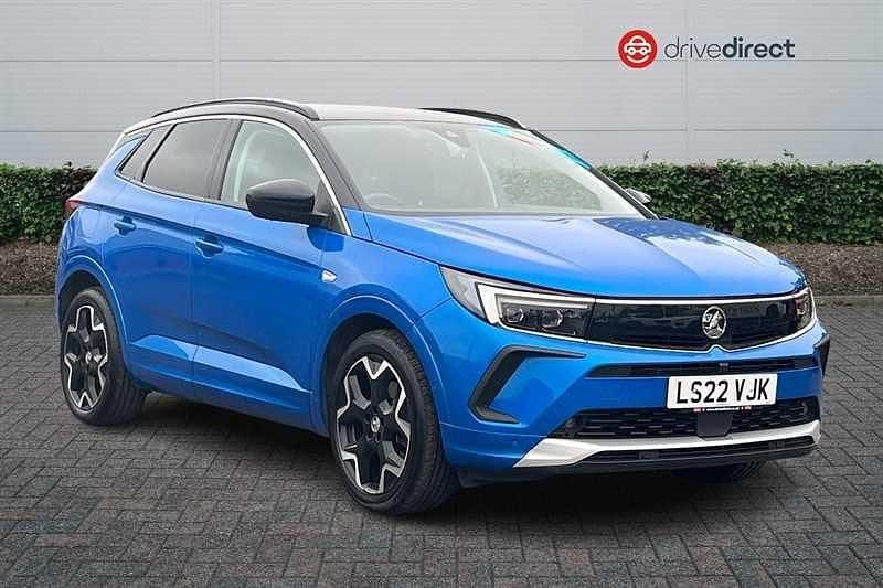 Blue Used 2022 Vauxhall Grandland X Elite SUV | £16,610 (Fair price) - Image 1/4