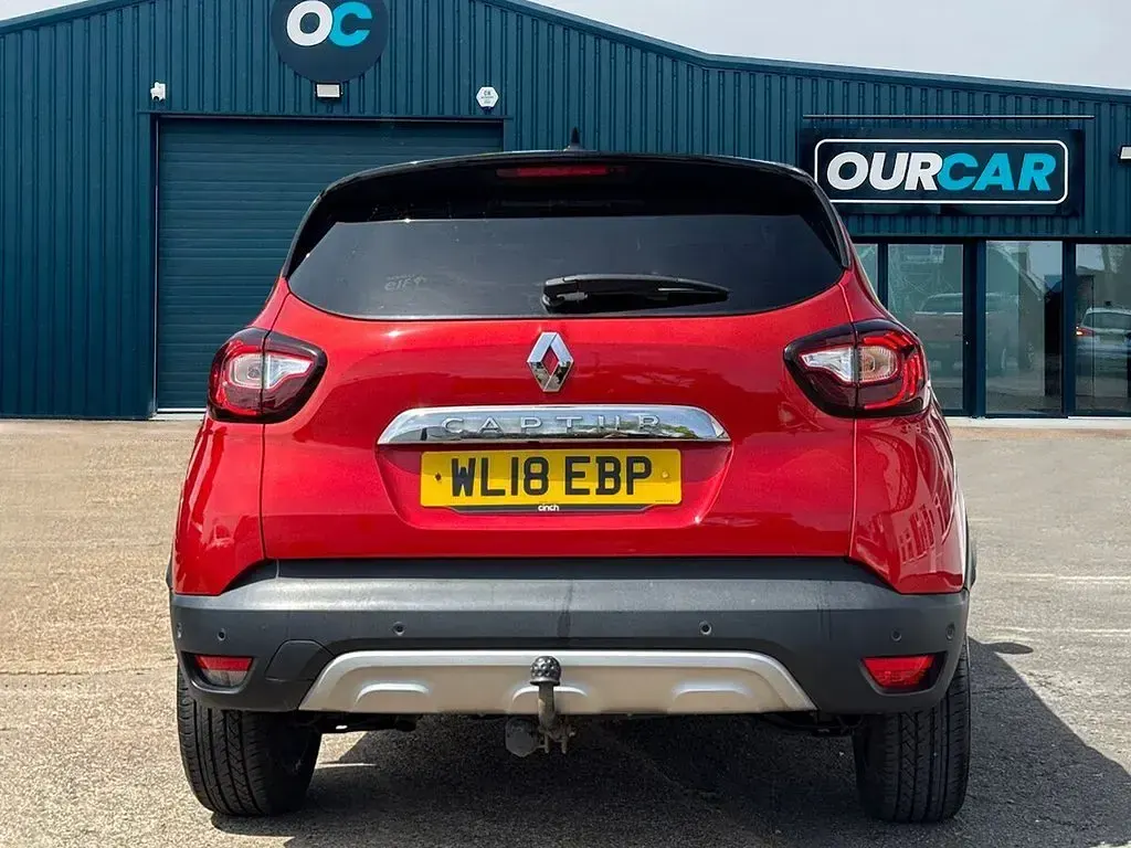 Used Renault Captur GT-Line 90 HP (66 kW) 2018 Red SUV