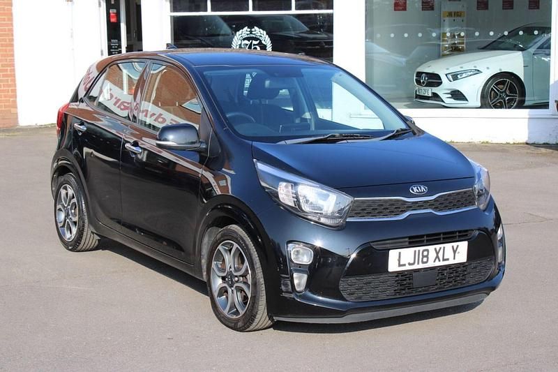 Used Kia Picanto 84 HP (61 kW) 2018 Black Hatchback