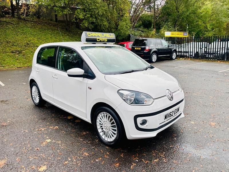 White Used 2012 VW up! high up! Hatchback | £5,900 (Fair price) - Image 1/4