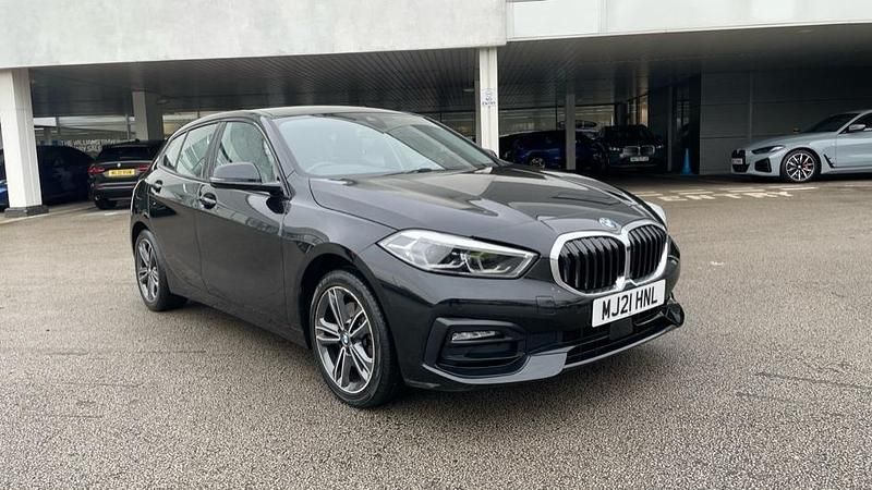 Black Used 2021 BMW 118 Sport Line Hatchback | £18,790 (Good price) - Image 1/4