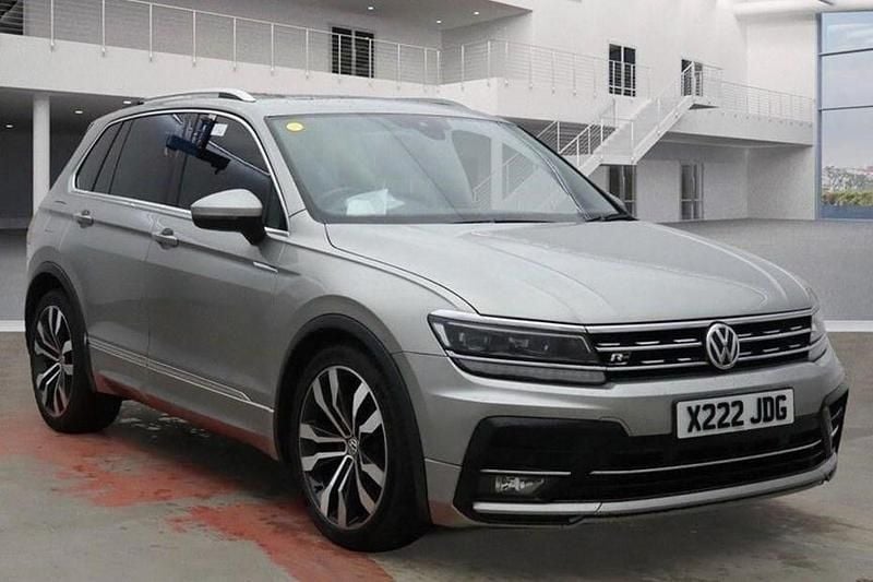 Silver Used 2018 VW Tiguan R-line SUV | £15,885 (Good price) - Image 1/1