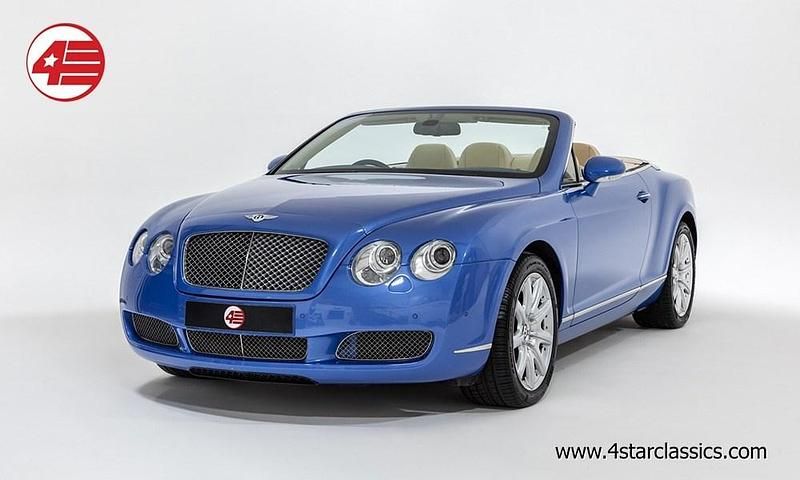 Used Bentley Continental GT Convertible 2007 Blue Cabriolet