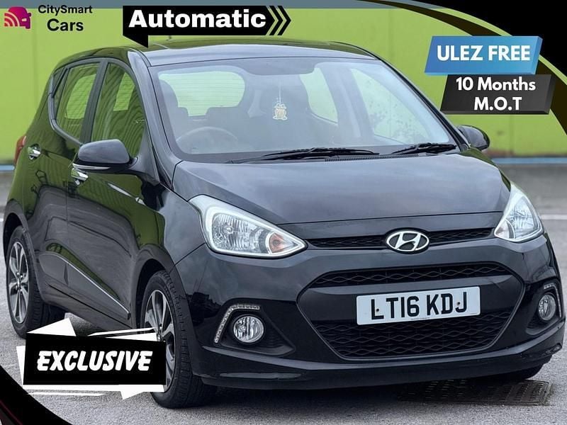 Black Used 2016 Hyundai i10 Premium SE Hatchback | £5,995 (Super price) - Image 1/4
