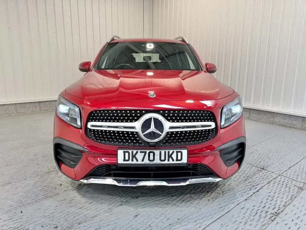 Used Mercedes GLB220 AMG line 190 HP (139 kW) 2020 Red SUV