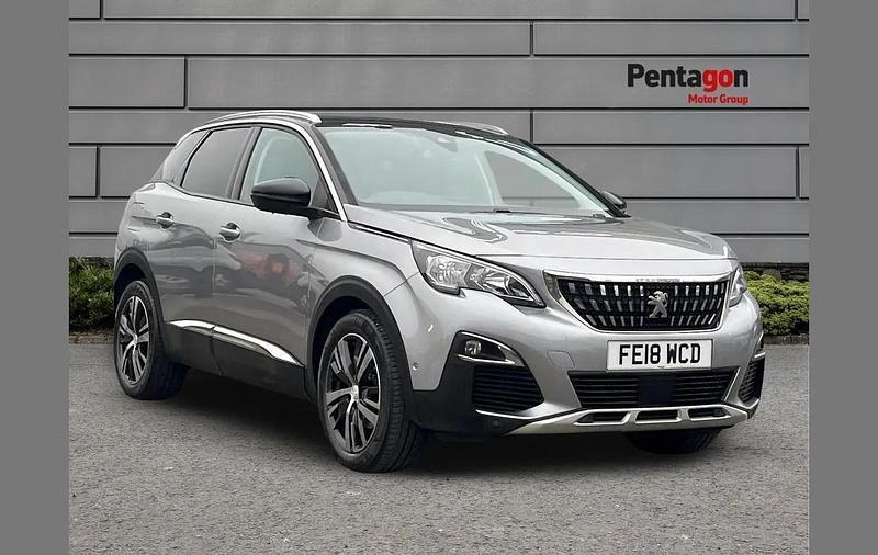 Used Peugeot 3008 Allure 120 HP (88 kW) 2018 Cumulus grey SUV