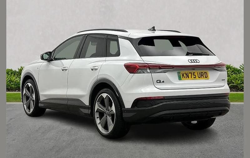 Used Audi Q4 e-tron Black Edition 210 kW (286 HP) 2025 White SUV