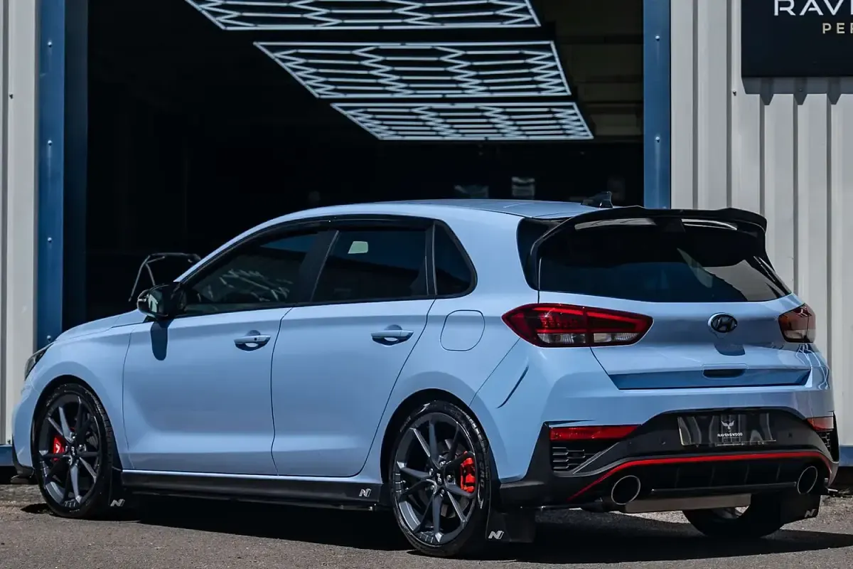 Used Hyundai i30 N Performance 280 HP (205 kW) 2021 Blue Hatchback