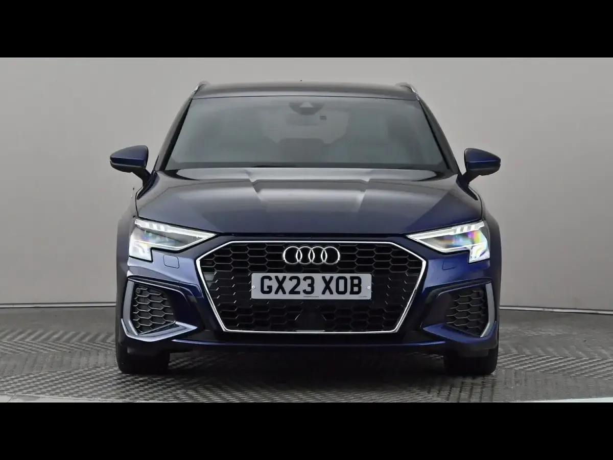 Used Audi A3 S-Line 150 HP (110 kW) 2023 Blue Sedan