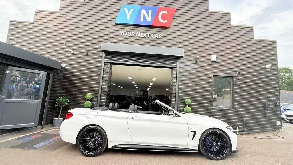 Used BMW 420 Cabriolet M Sport 2017 White Cabriolet