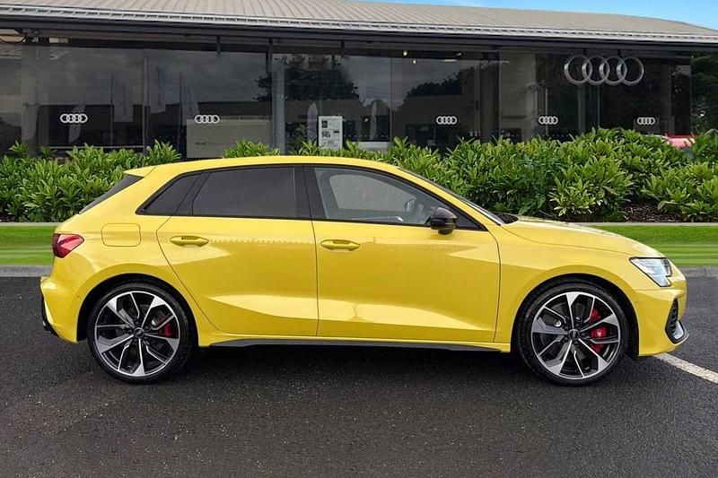 New Audi S3 Sportback Black Edition 333 HP (244 kW) 2026 Yellow Hatchback