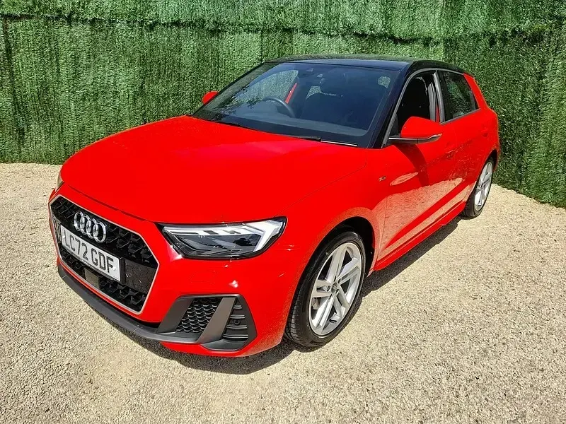 Used Audi A1 S-Line 108 HP (79 kW) 2022 Red SUV