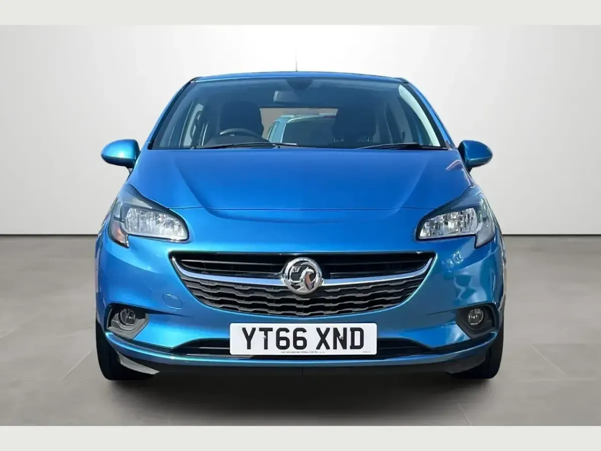Used Vauxhall Corsa 89 HP (65 kW) 2016 Blue Hatchback