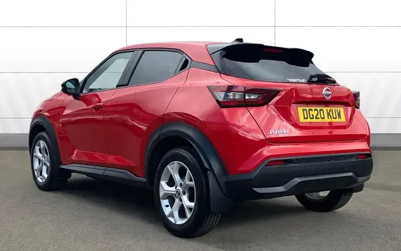 Used Nissan Juke N-Connecta 117 HP (86 kW) 2020 Red SUV