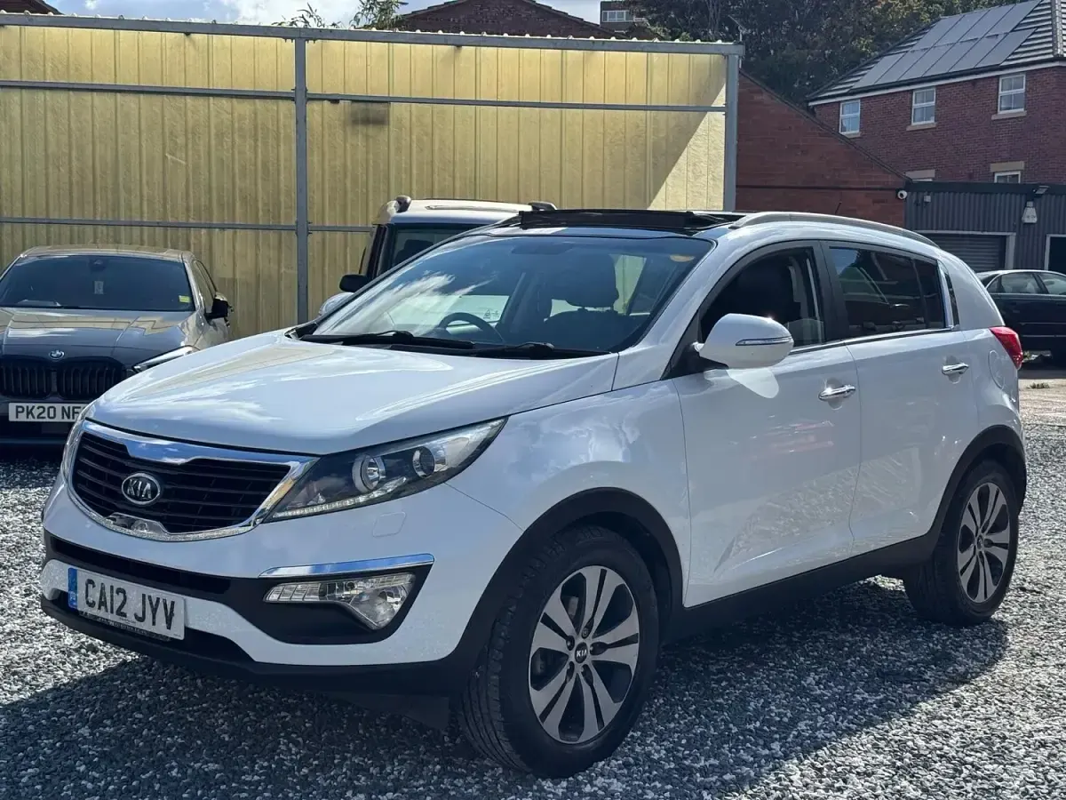 Used Kia Sportage 114 HP (83 kW) 2012 White SUV