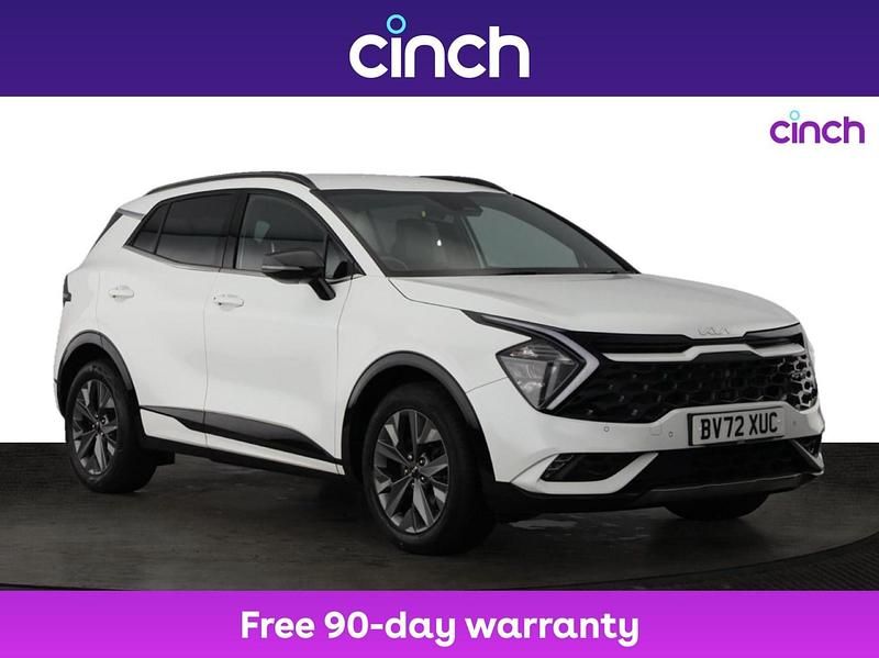 White Used 2022 Kia Sportage GT-Line SUV | £22,549 (A bit pricey) - Image 1/3