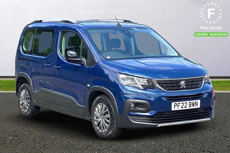 Blue Used 2022 Peugeot Rifter Allure MPV | £17,599 (A bit pricey) - Image 1/3