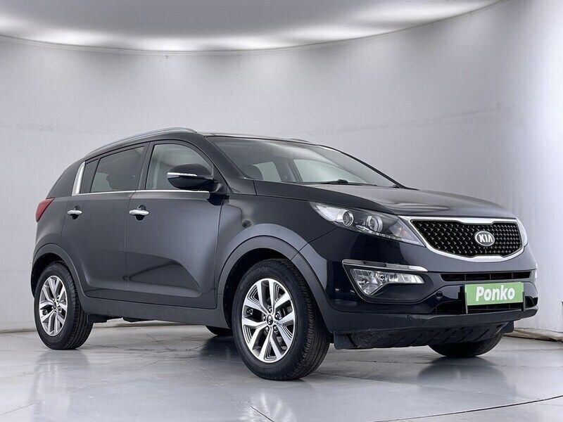 Black Used 2015 Kia Sportage 2 SUV | £8,890 (Fair price) - Image 1/3