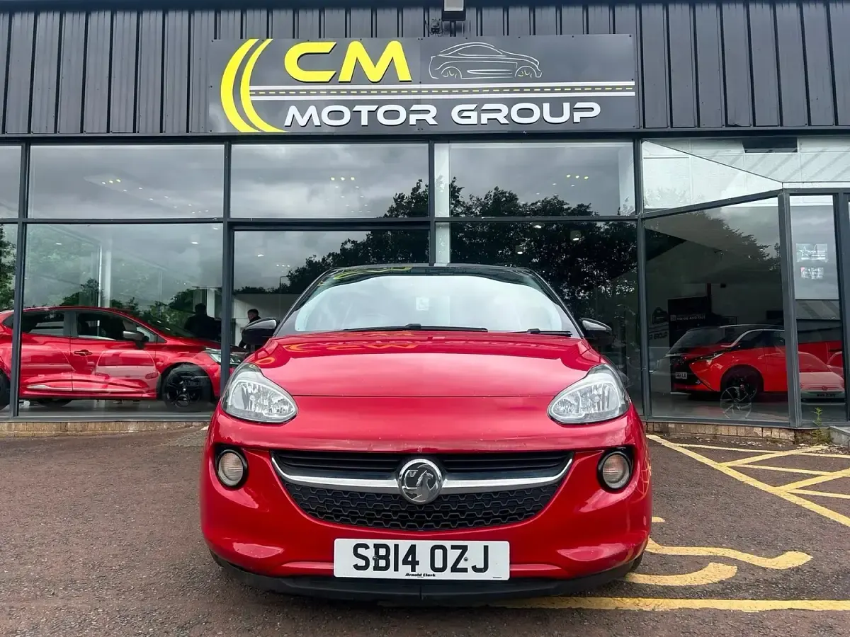 Used Vauxhall Adam Slam 70 HP (51 kW) 2014 Red Hatchback