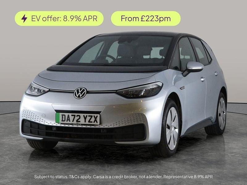 Silver Used 2022 VW ID.3 Pro Performance Hatchback | £14,847 (Good price) - Image 1/2