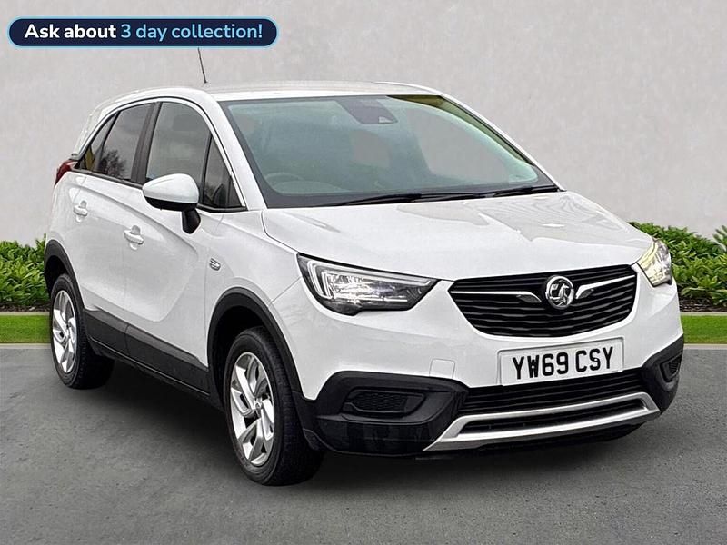 Used Vauxhall Crossland X Business Edition 130 HP (95 kW) 2020 White SUV