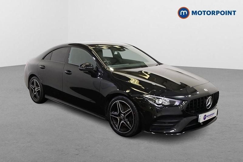 Black Used 2023 Mercedes CLA200 Executive Coupe | £24,599 (Fair price) - Image 1/4