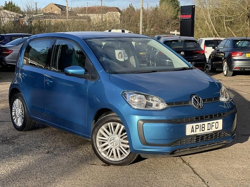 Used VW up! move up! 60 HP (44 kW) 2018 Blue Hatchback