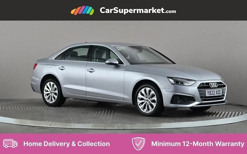 Silver Used 2022 Audi A4 Comfort Sedan | £16,497 (Super price) - Image 1/4