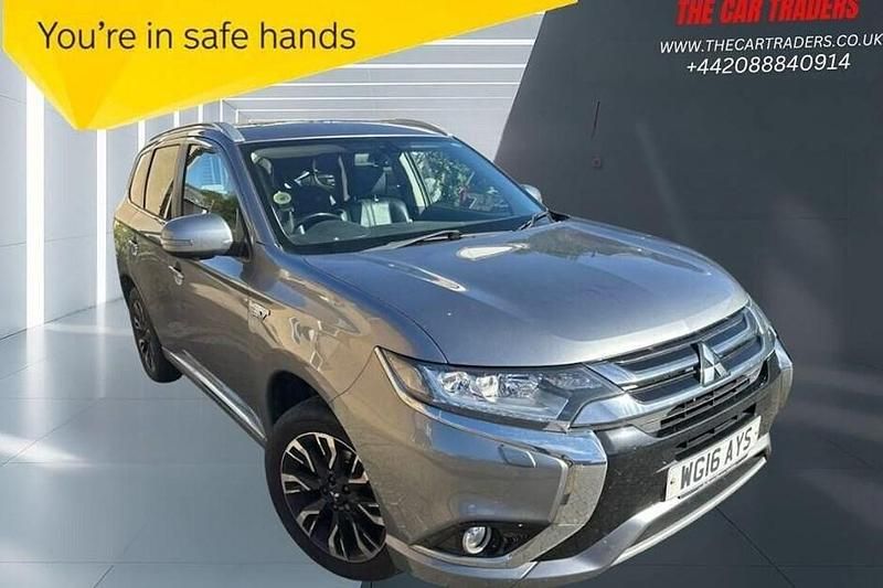Grey Used 2016 Mitsubishi Outlander P-HEV SUV | £8,488 (Fair price) - Image 1/1