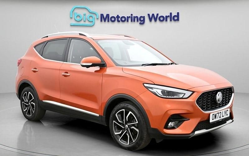 Usado MG ZS Exclusive 111 HP (81 kW) 2023 Laranja SUV