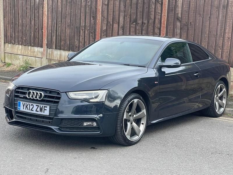 Used Audi A5 Black Edition 2012 Blue Coupe