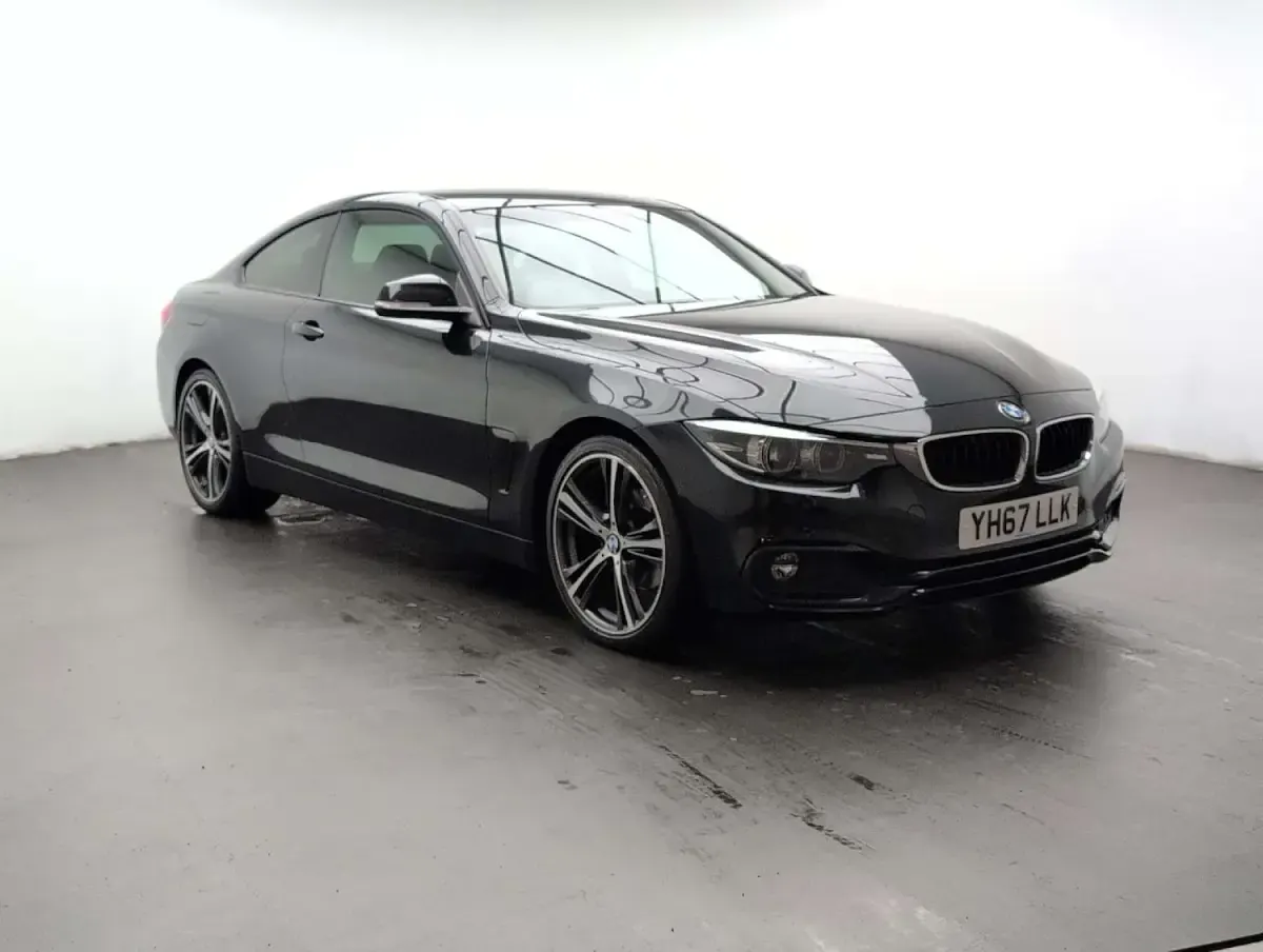 Used BMW 420 Sport Line 2017 Black Coupe