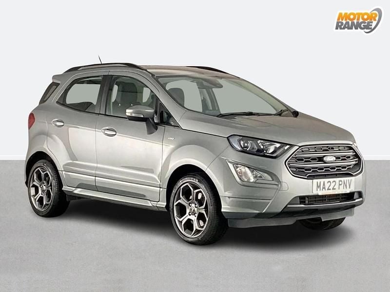 Silver Used 2022 Ford Ecosport ST-Line SUV | £10,895 (Good price) - Image 1/4