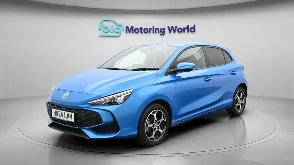 Usado MG MG3 Trophy 2024 Azul Citadino