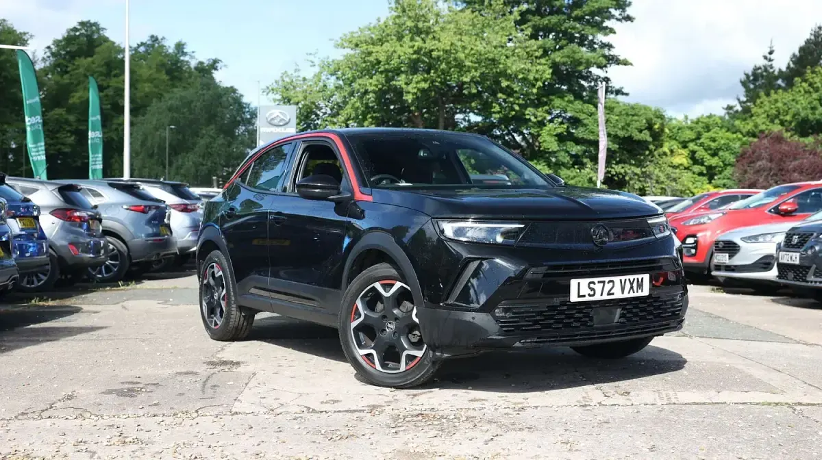 Used Vauxhall Mokka GS Line 130 HP (95 kW) 2022 Black SUV
