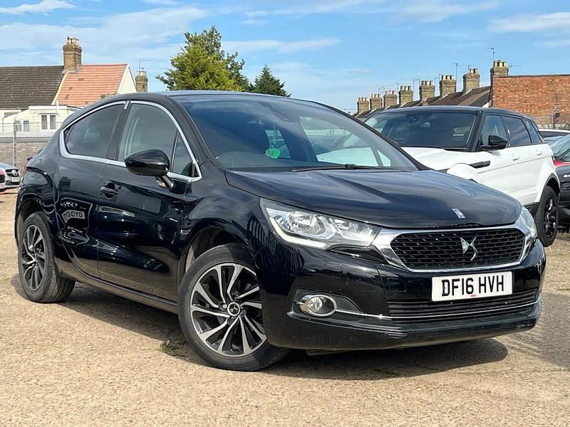 Black Used 2016 DS Automobiles DS4 Elegance Hatchback | £5,388 (Fair price) - Image 1/4